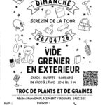 Lire la suite à propos de l’article Vide Grenier : Dimanche 26 avril 2026 de 6h00 à 17h00